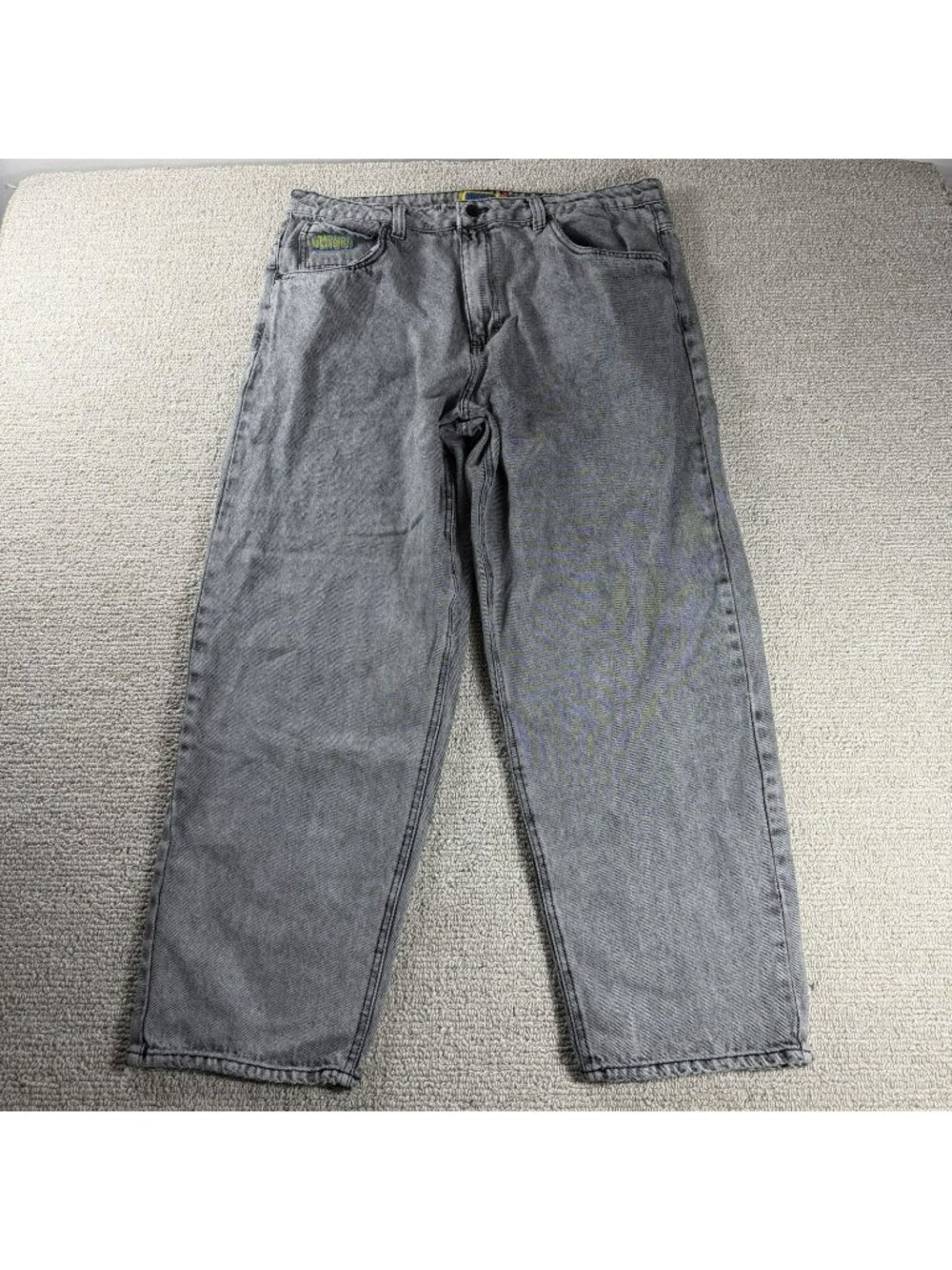 Empyre Acid Wash Baggy Wide Leg Y2K Skate Jeans Men’s Size 36 x 27